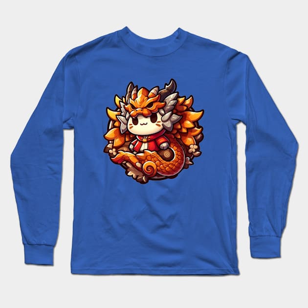 Year of the Dragon 02 Long Sleeve T-Shirt by Marvin